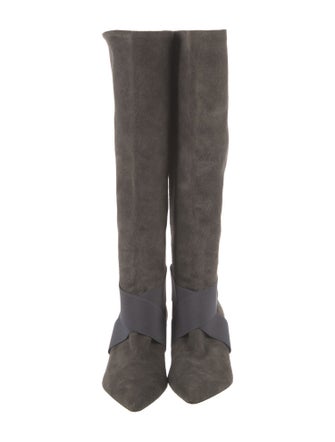 Donna Karan Suede Boots