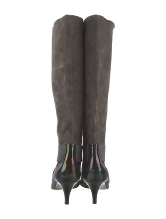 Donna Karan Suede Boots