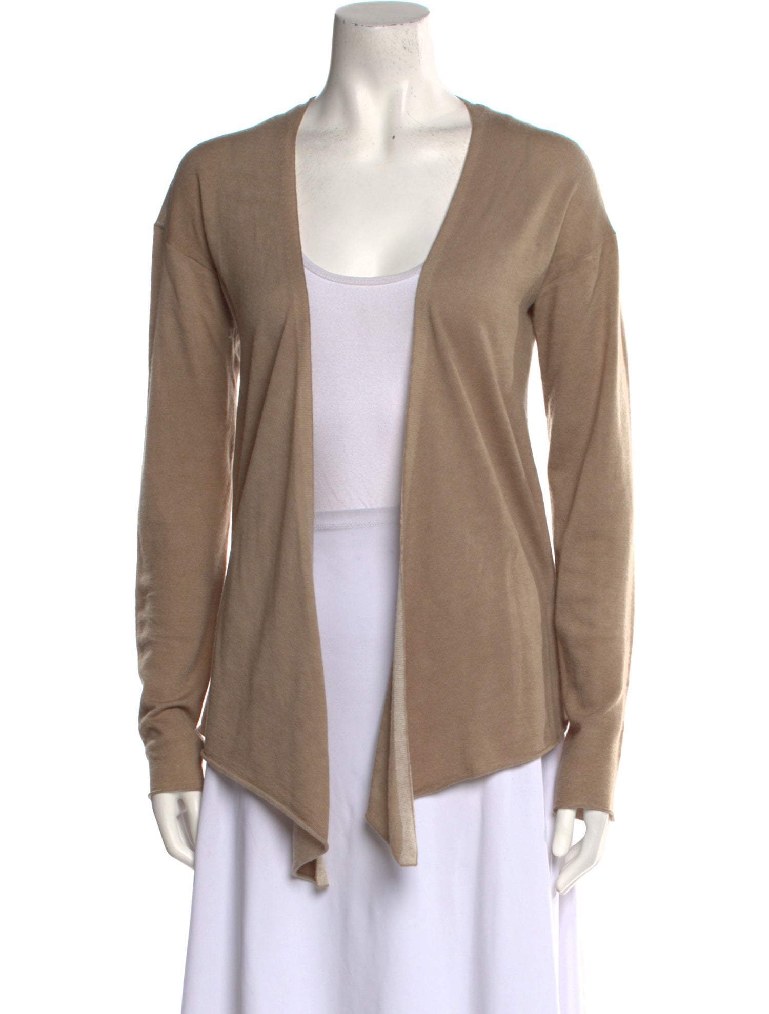 Donna Karan Cashmere Open Front Sweater