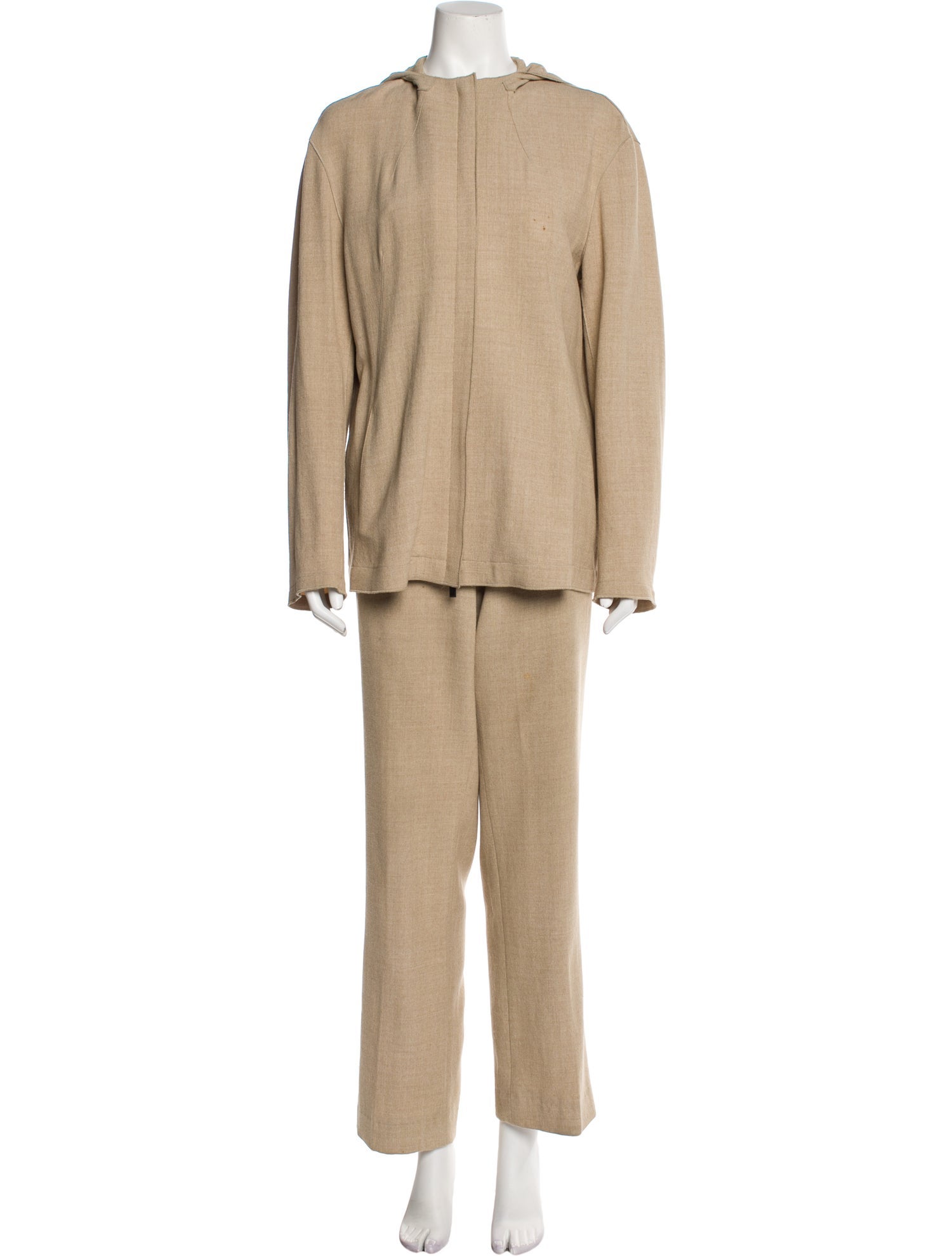 Donna Karan Wool Pant Set