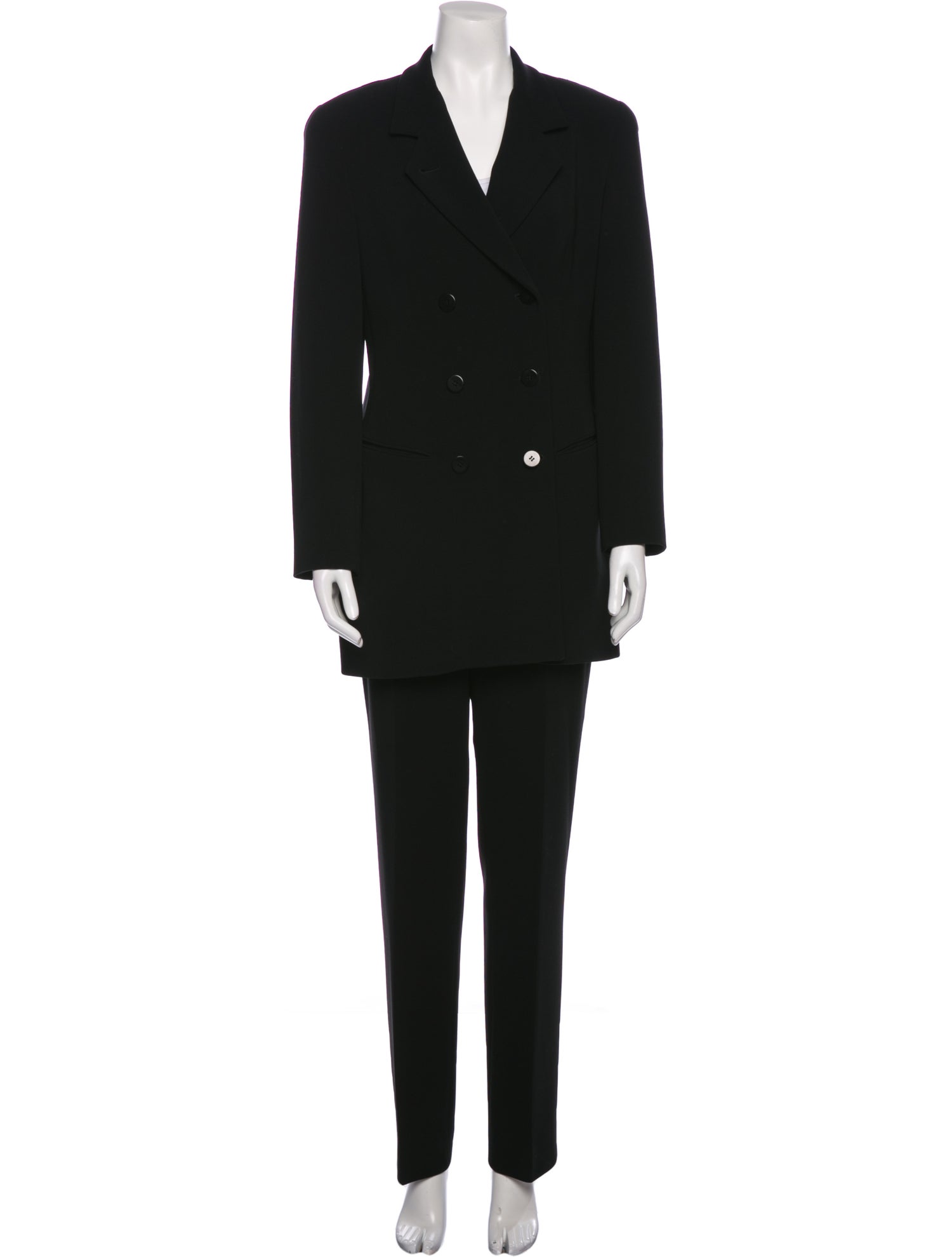 Donna Karan Wool Pantsuit