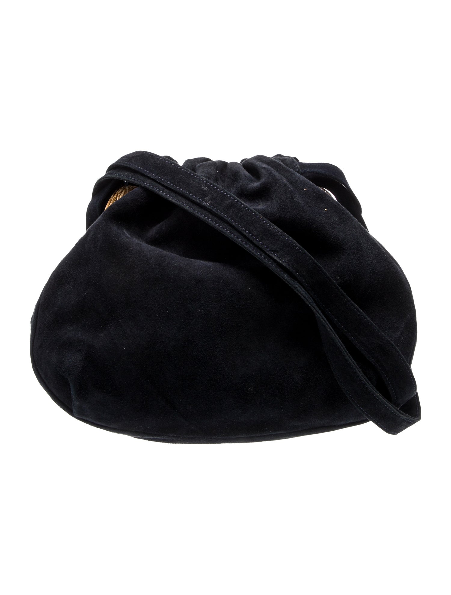 Donna Karan Suede Shoulder Bag