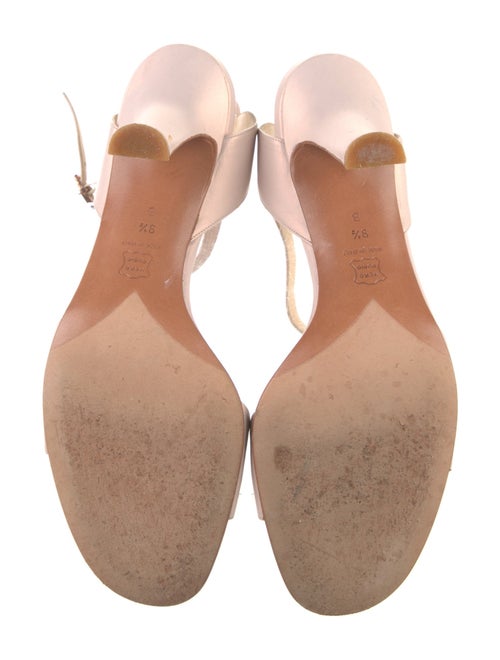 Donna Karan Canvas Animal Print Sandals