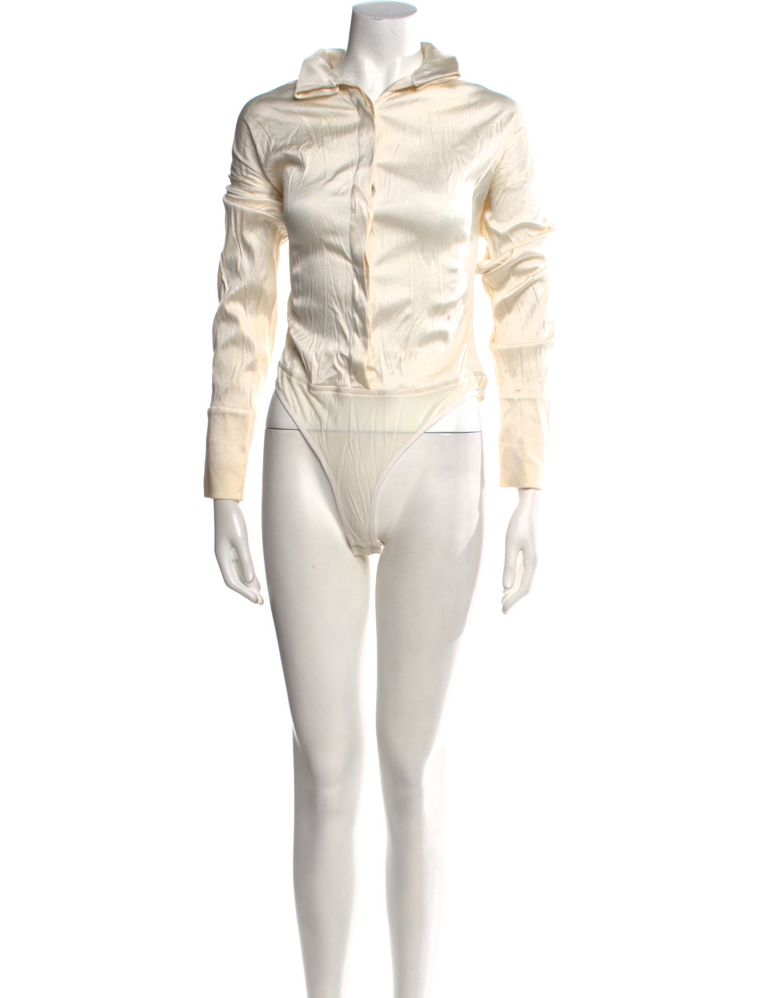 Donna Karan Vintage Mock Neck Bodysuit