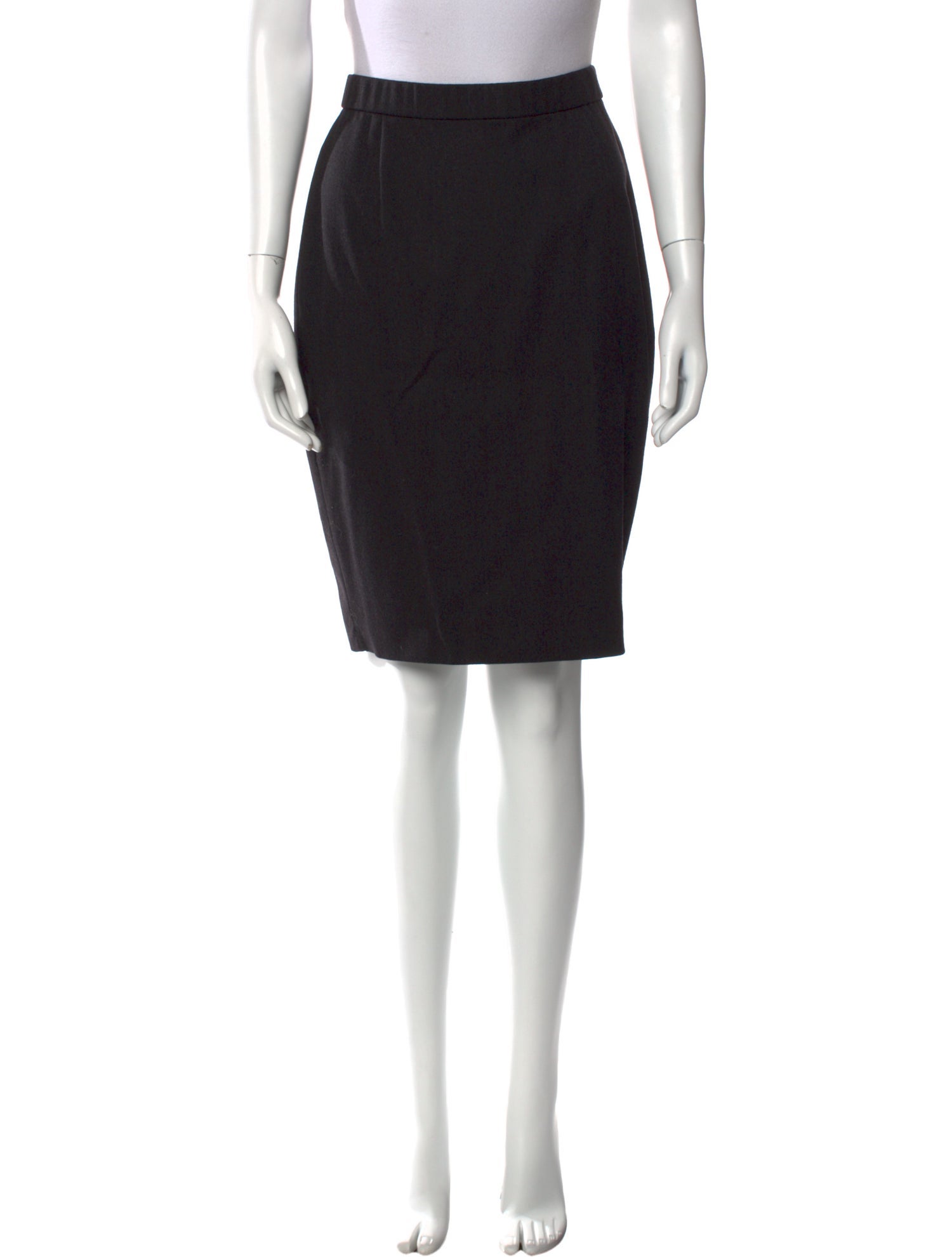 Donna Karan Wool Knee-Length Skirt