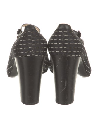 Donna Karan Wool Pumps