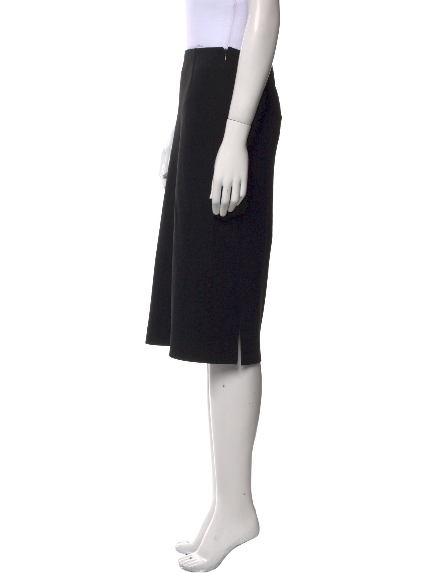 Donna Karan Wool Knee-Length Skirt