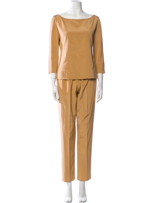 Donna Karan Silk Pant Set