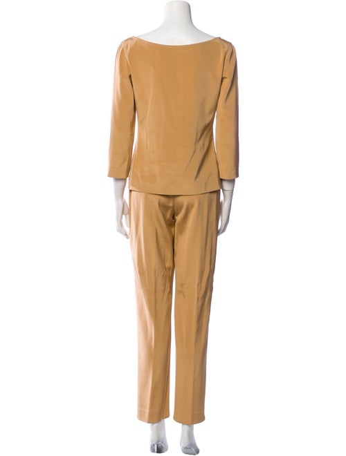 Donna Karan Silk Pant Set