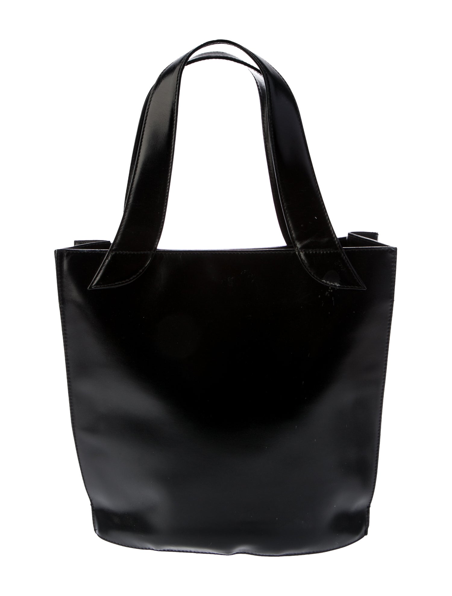 Donna Karan Leather Bucket Bag