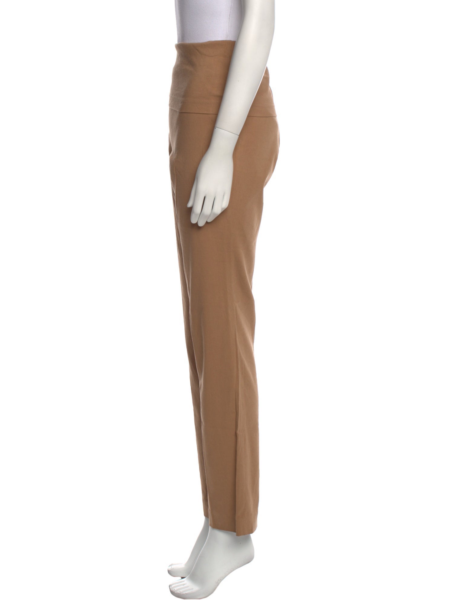 Donna Karan Silk Straight Leg Pants