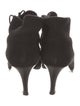 Donna Karan Suede Lace-Up Boots