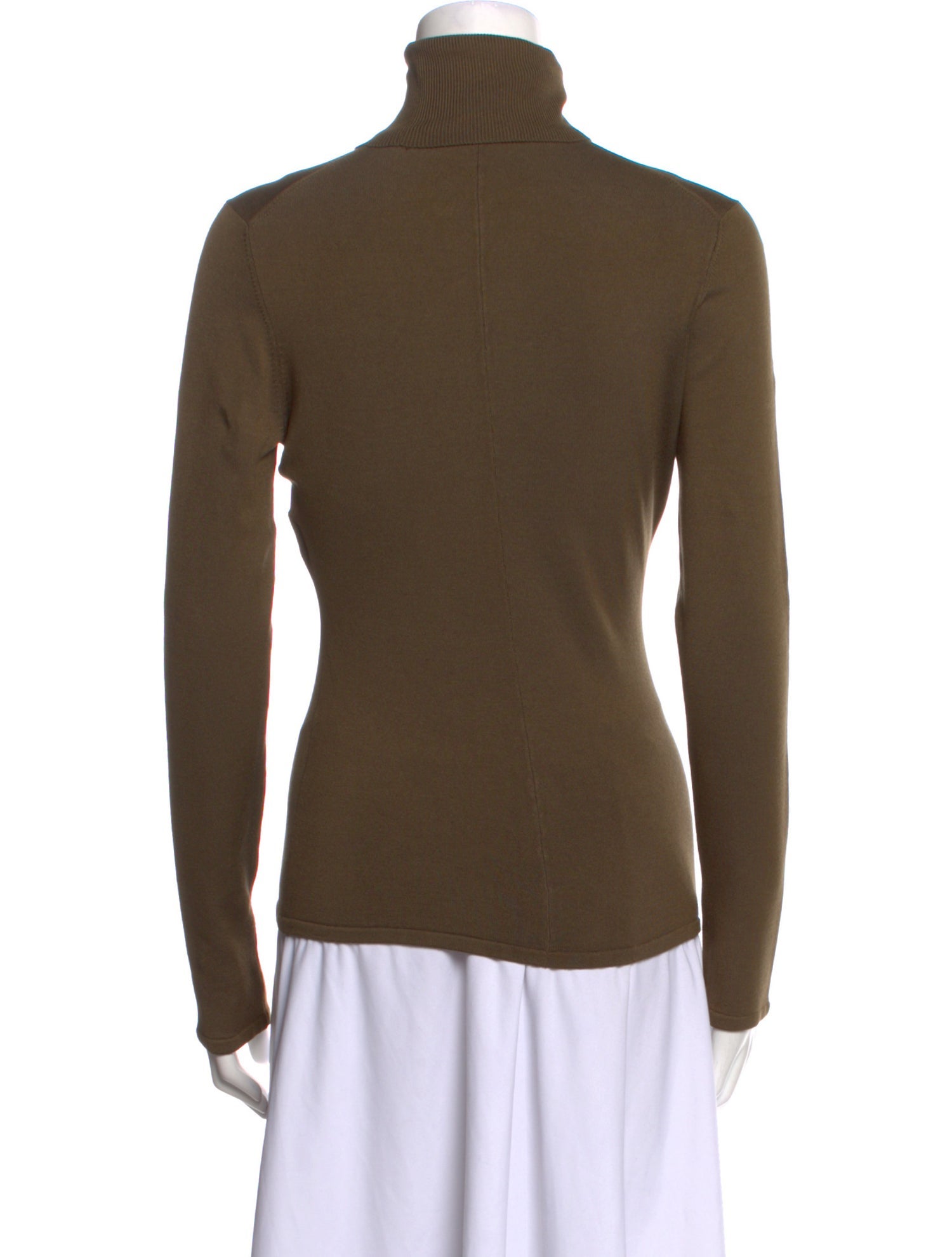 Donna Karan Turtleneck Long Sleeve Top
