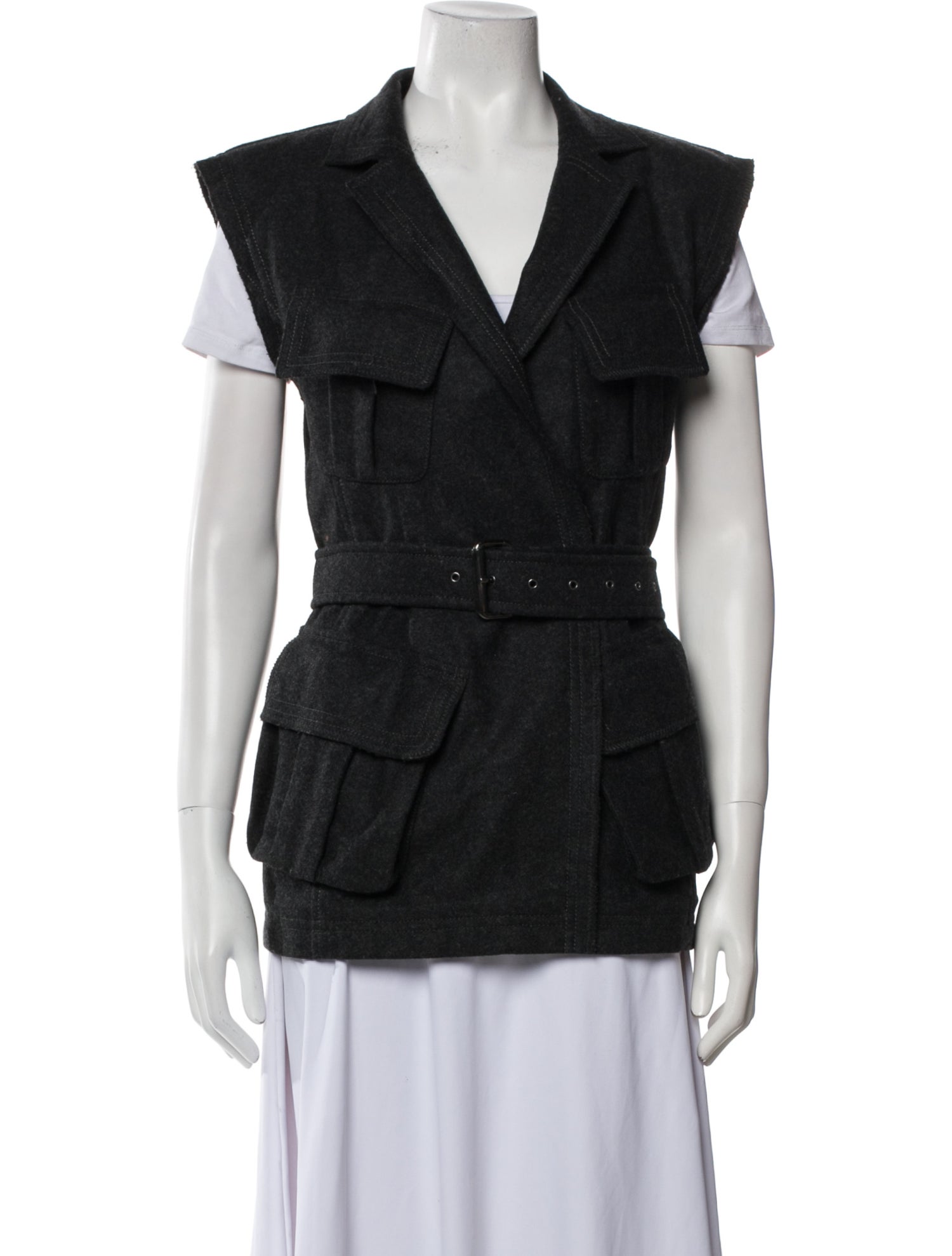 Donna Karan Wool Vest