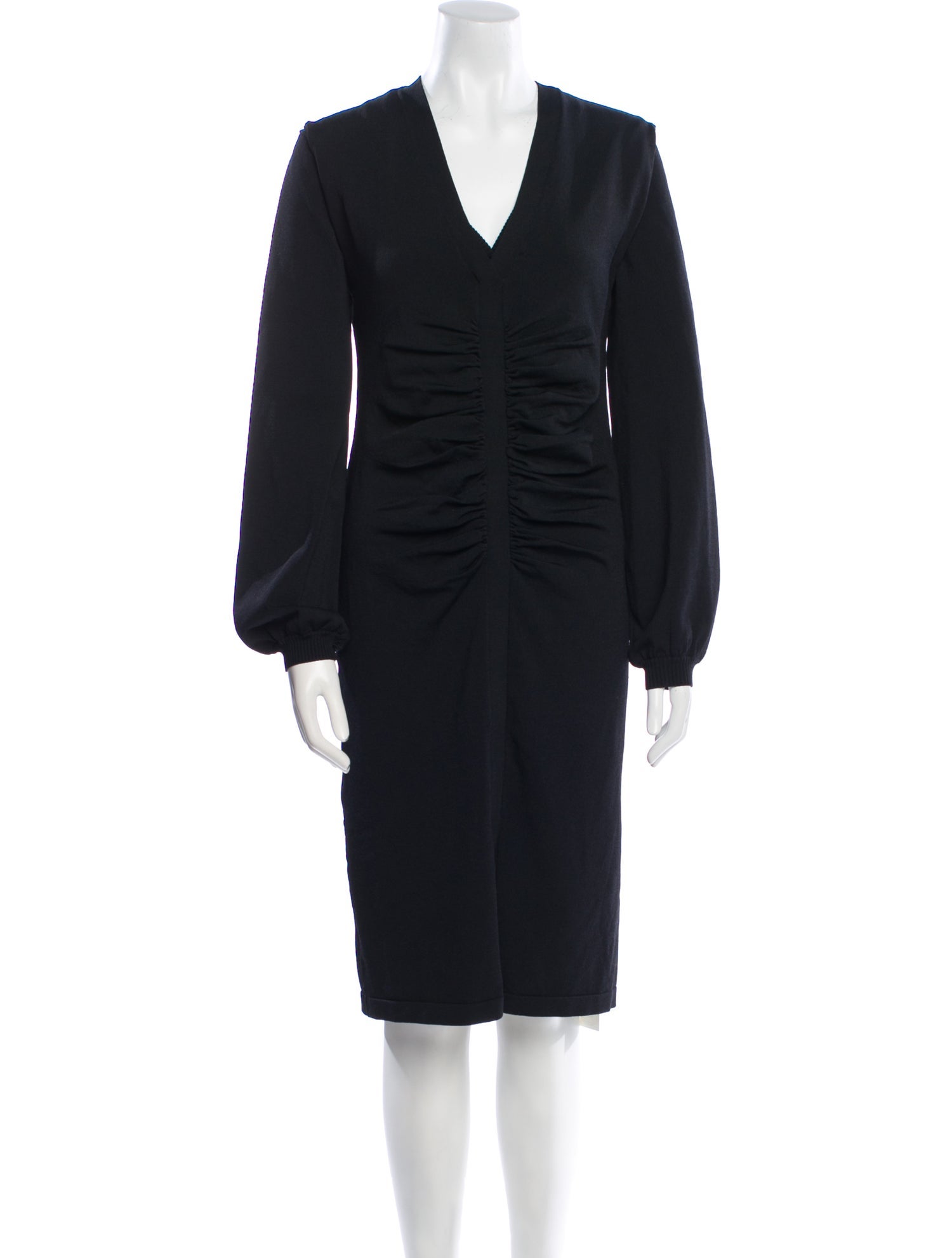 Donna Karan Ruffle Embellishment Dress Set