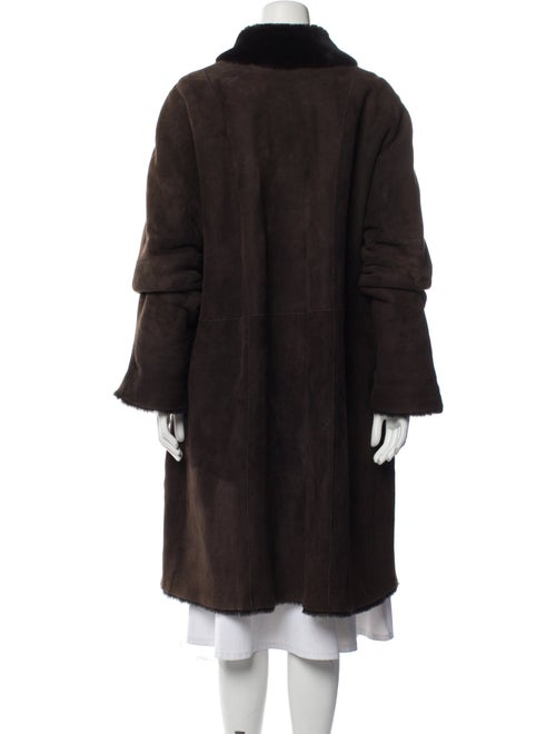 Donna Karan Lambskin Fur Coat