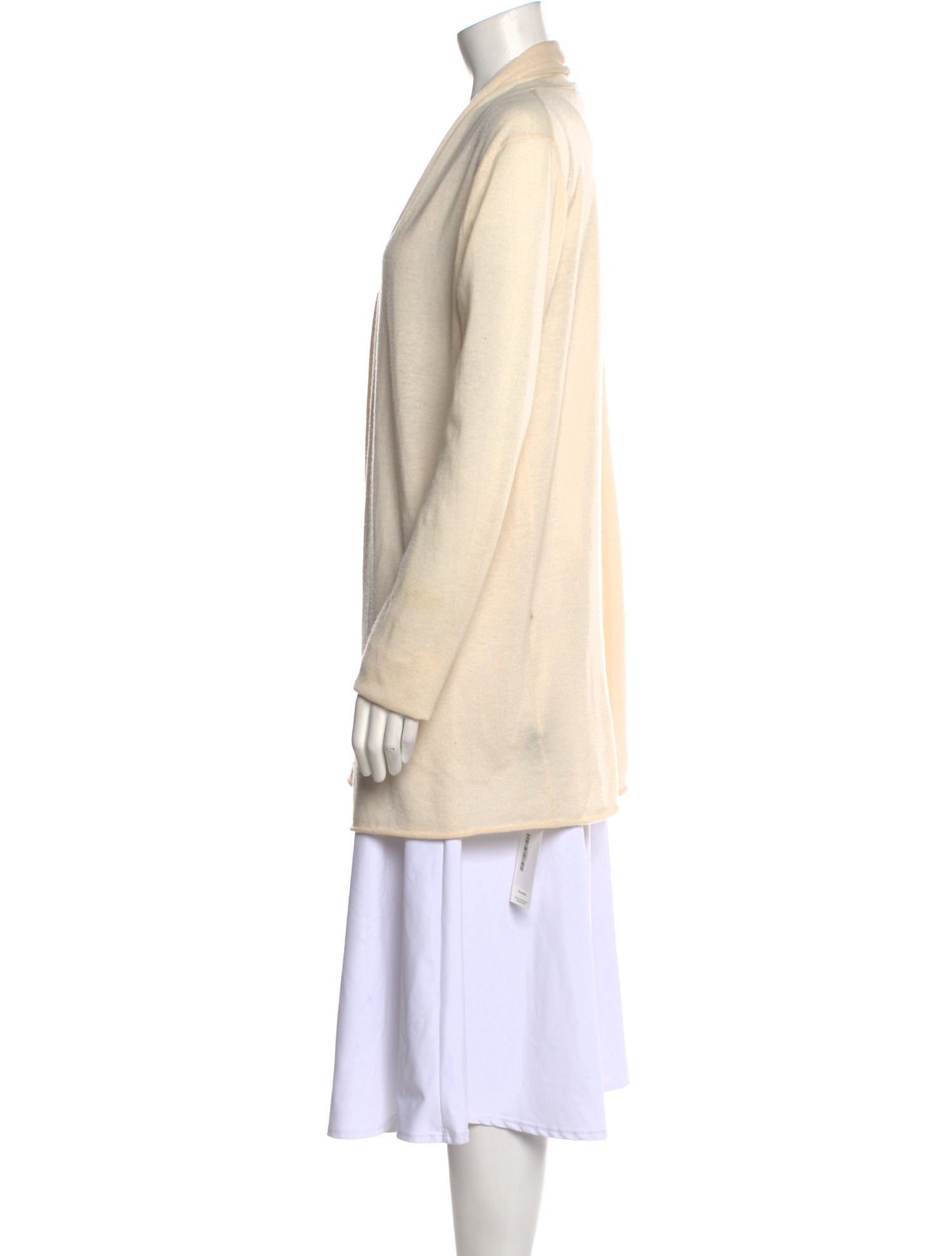 Donna Karan Cashmere Open Front Sweater