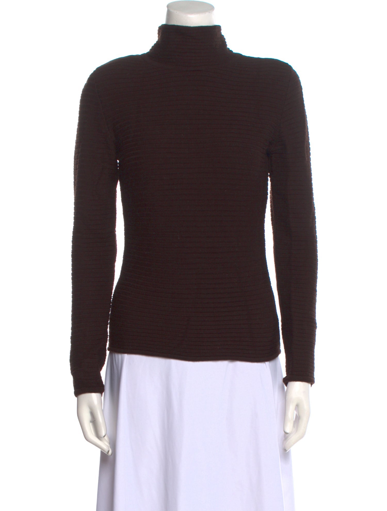 Donna Karan Wool Turtleneck Sweater