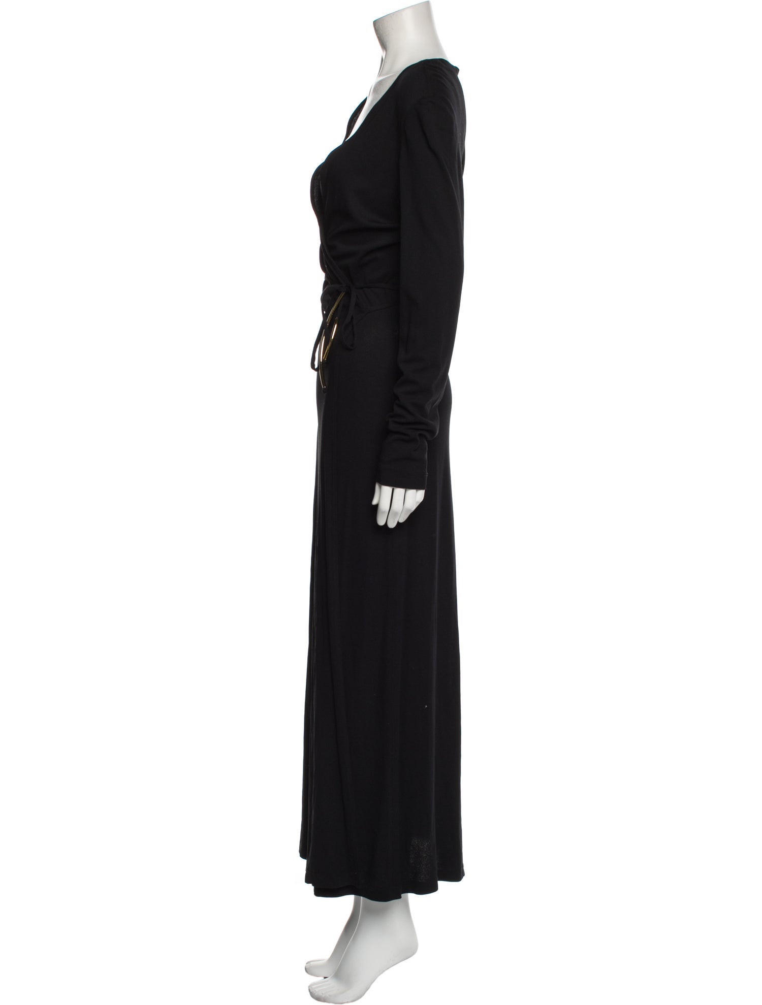 Donna Karan V-Neck Long Dress