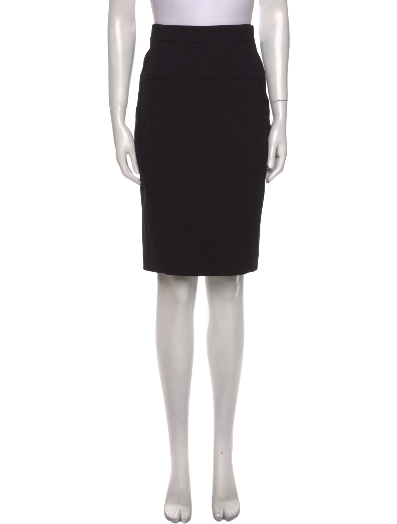 Donna Karan Wool Knee-Length Skirt