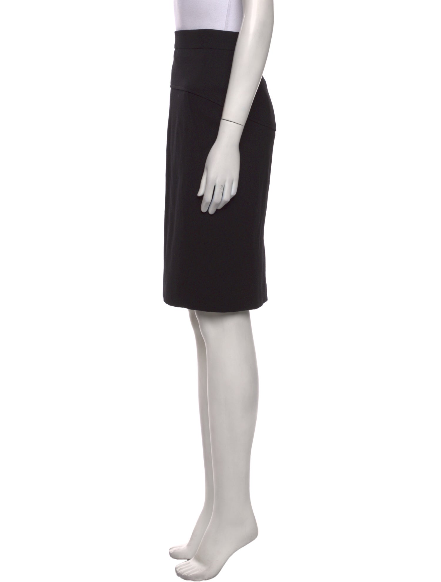 Donna Karan Wool Knee-Length Skirt