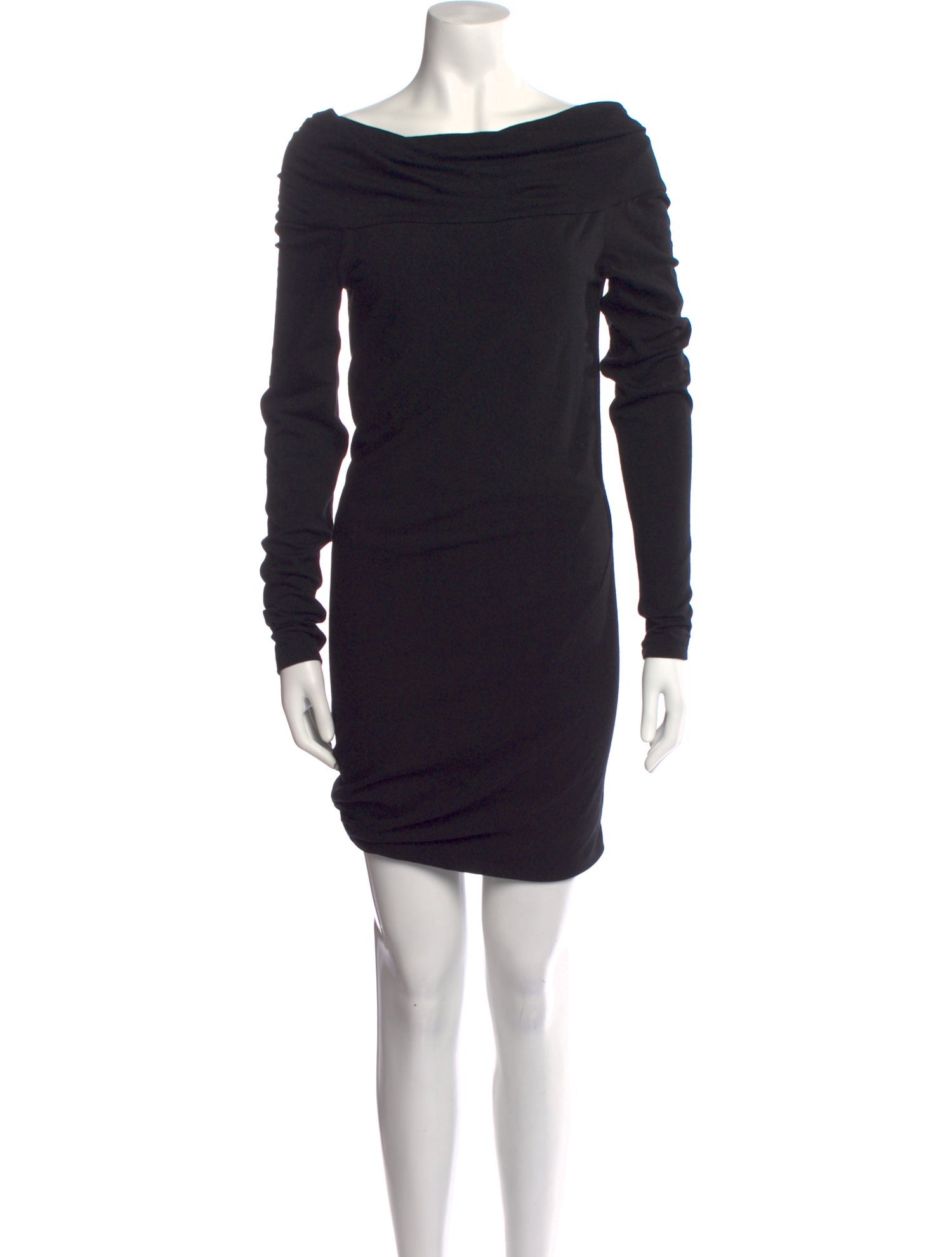 Donna Karan Cowl Neck Mini Dress