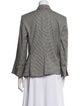 Donna Karan Houndstooth Print Blazer