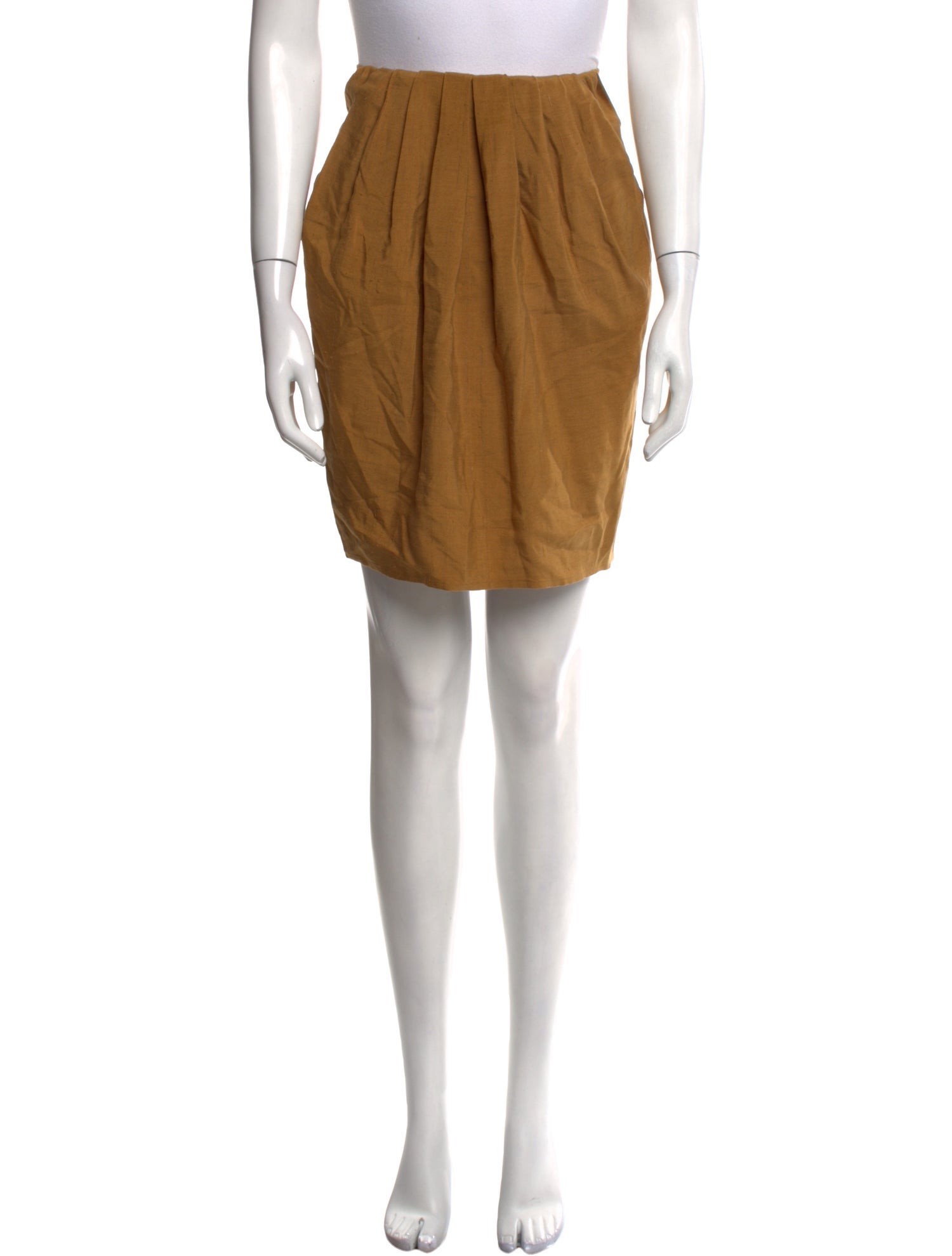 Donna Karan Silk Mini Skirt