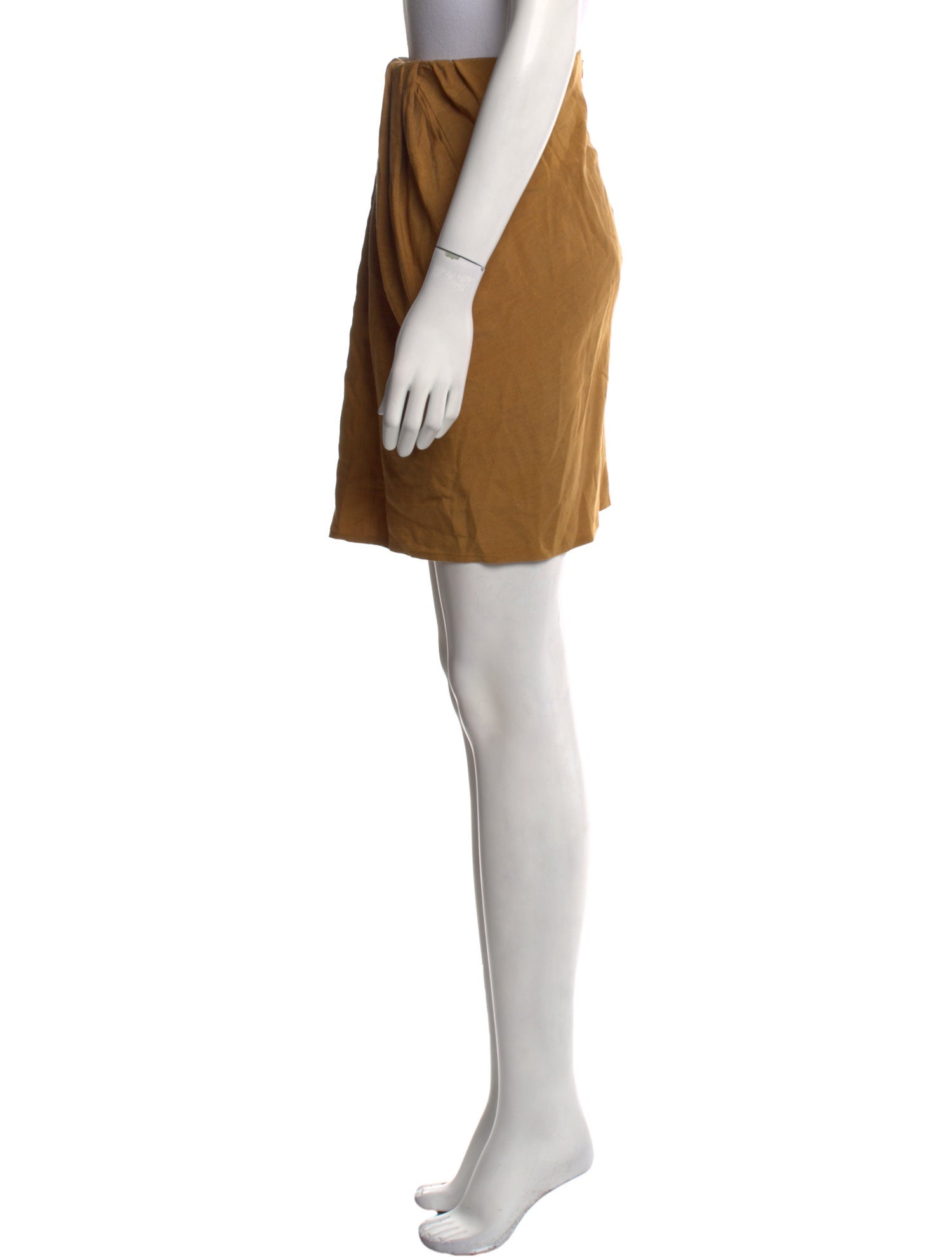 Donna Karan Silk Mini Skirt