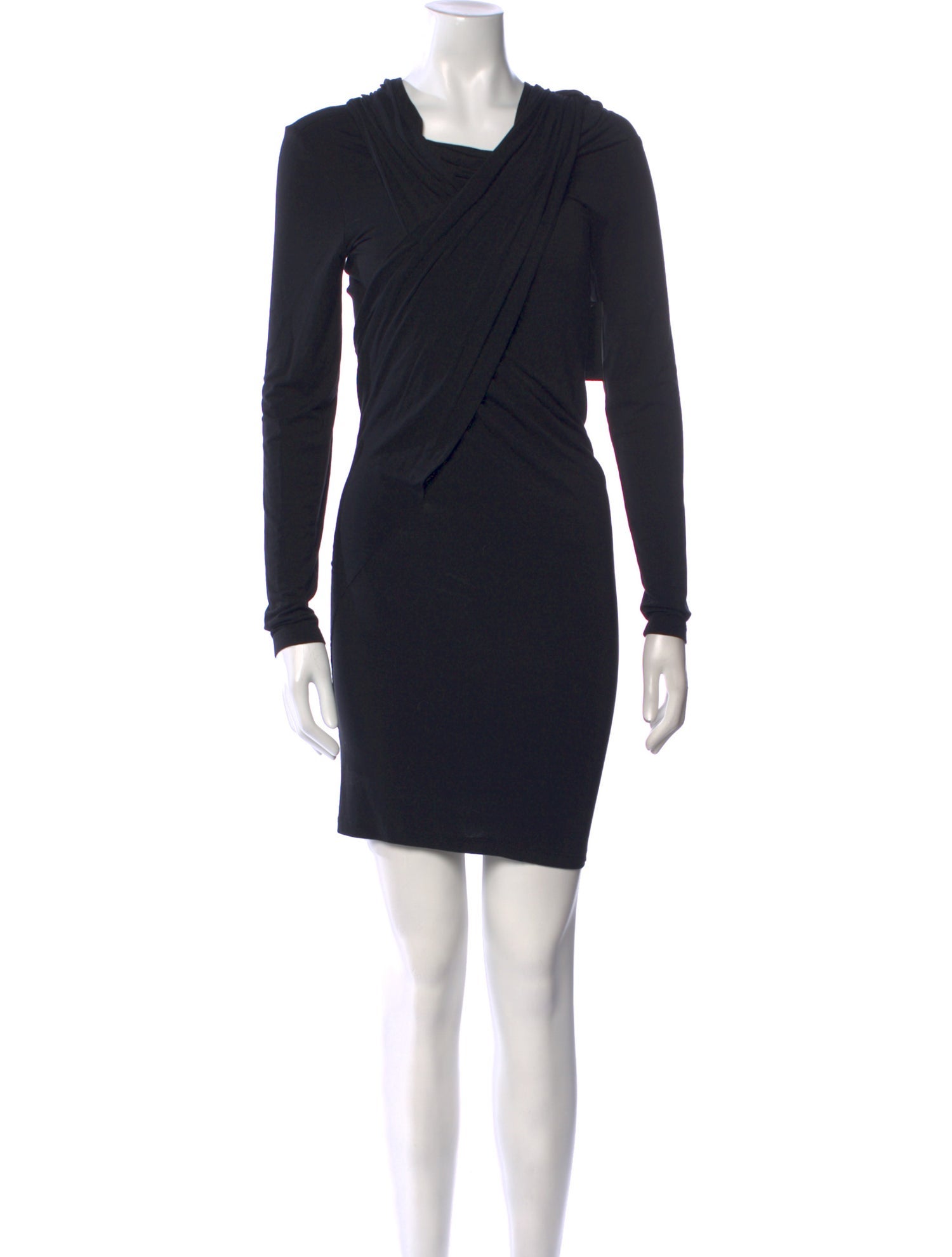 Donna Karan Cowl Neck Mini Dress