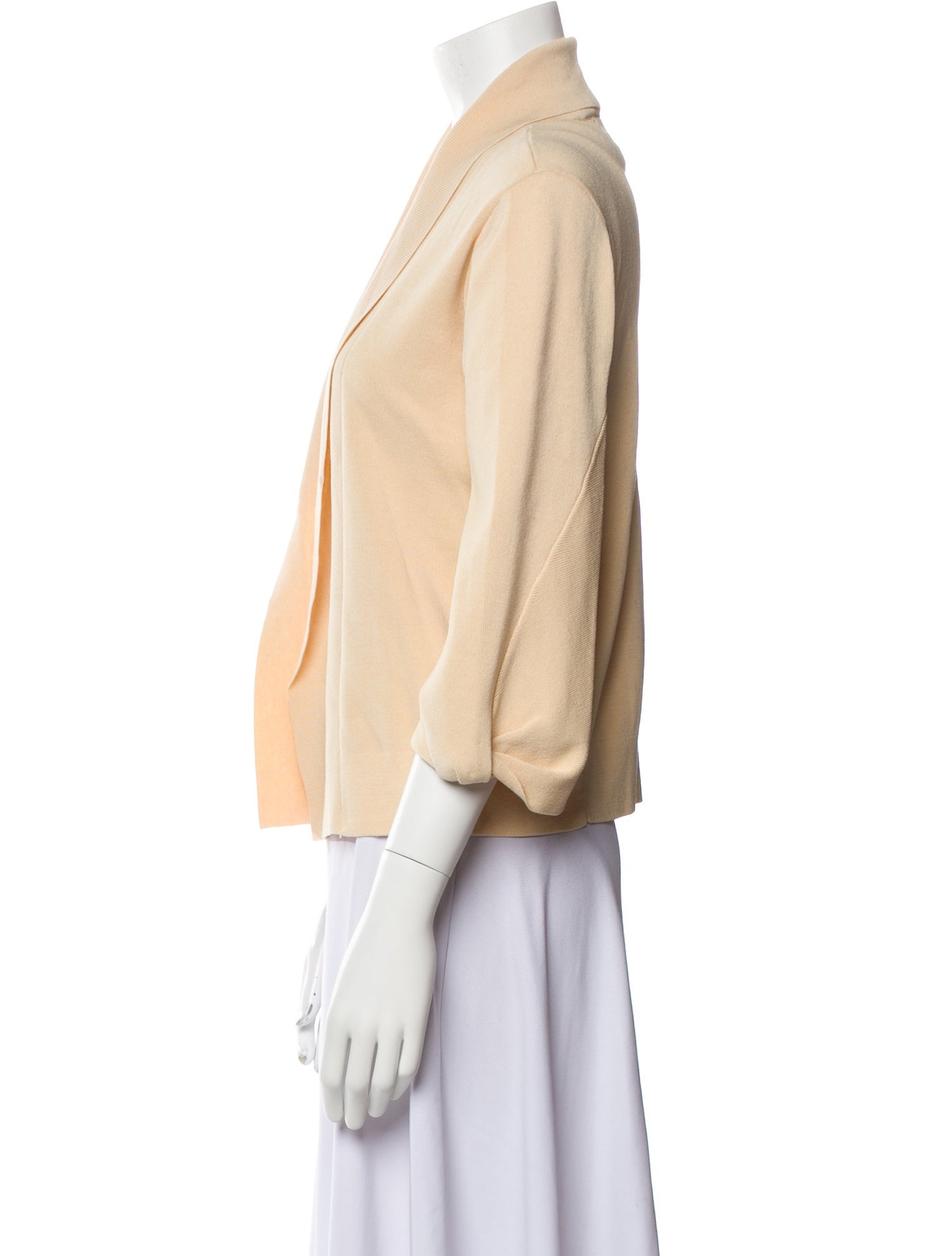 Donna Karan Open Front Sweater
