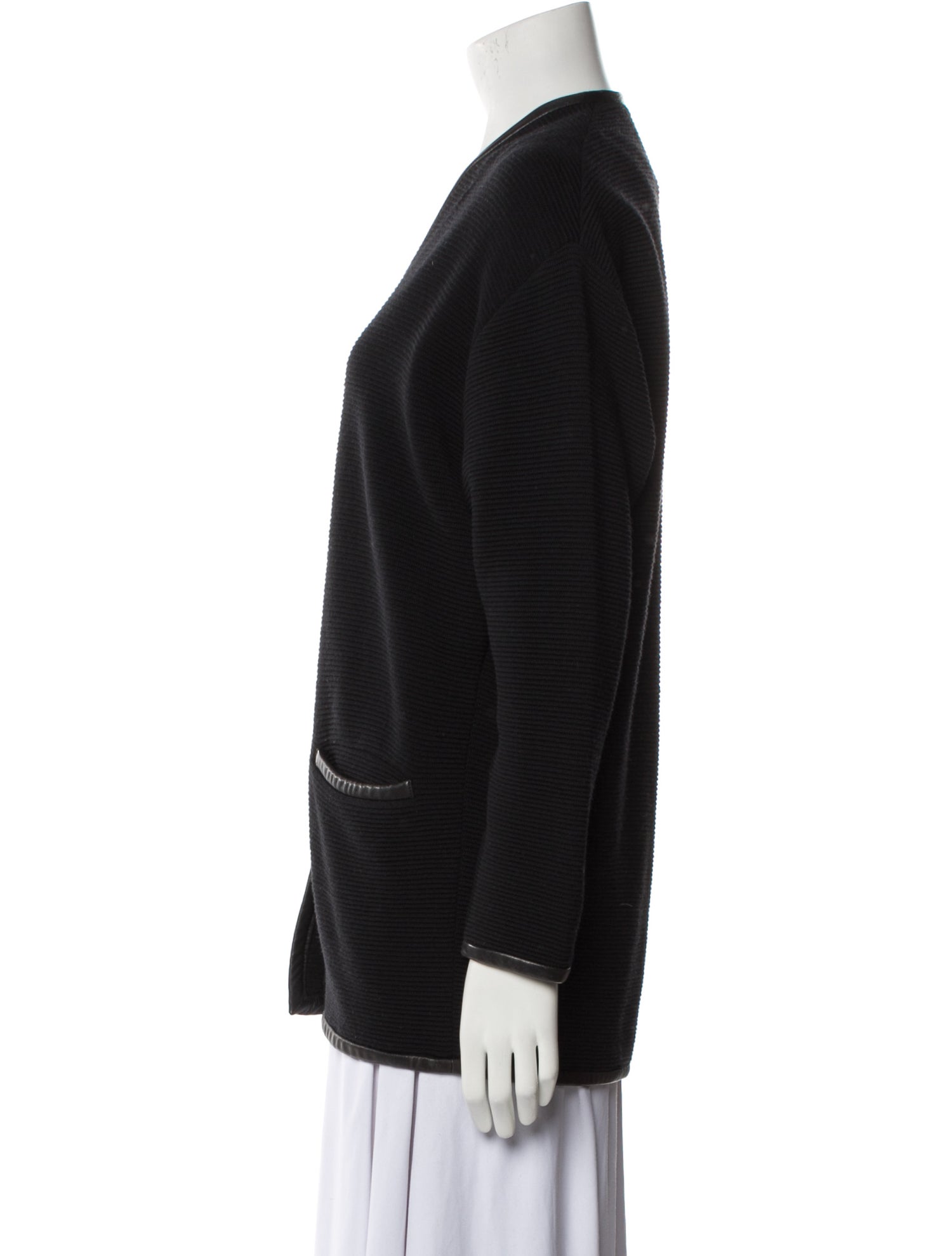 Donna Karan Merino Wool Evening Jacket