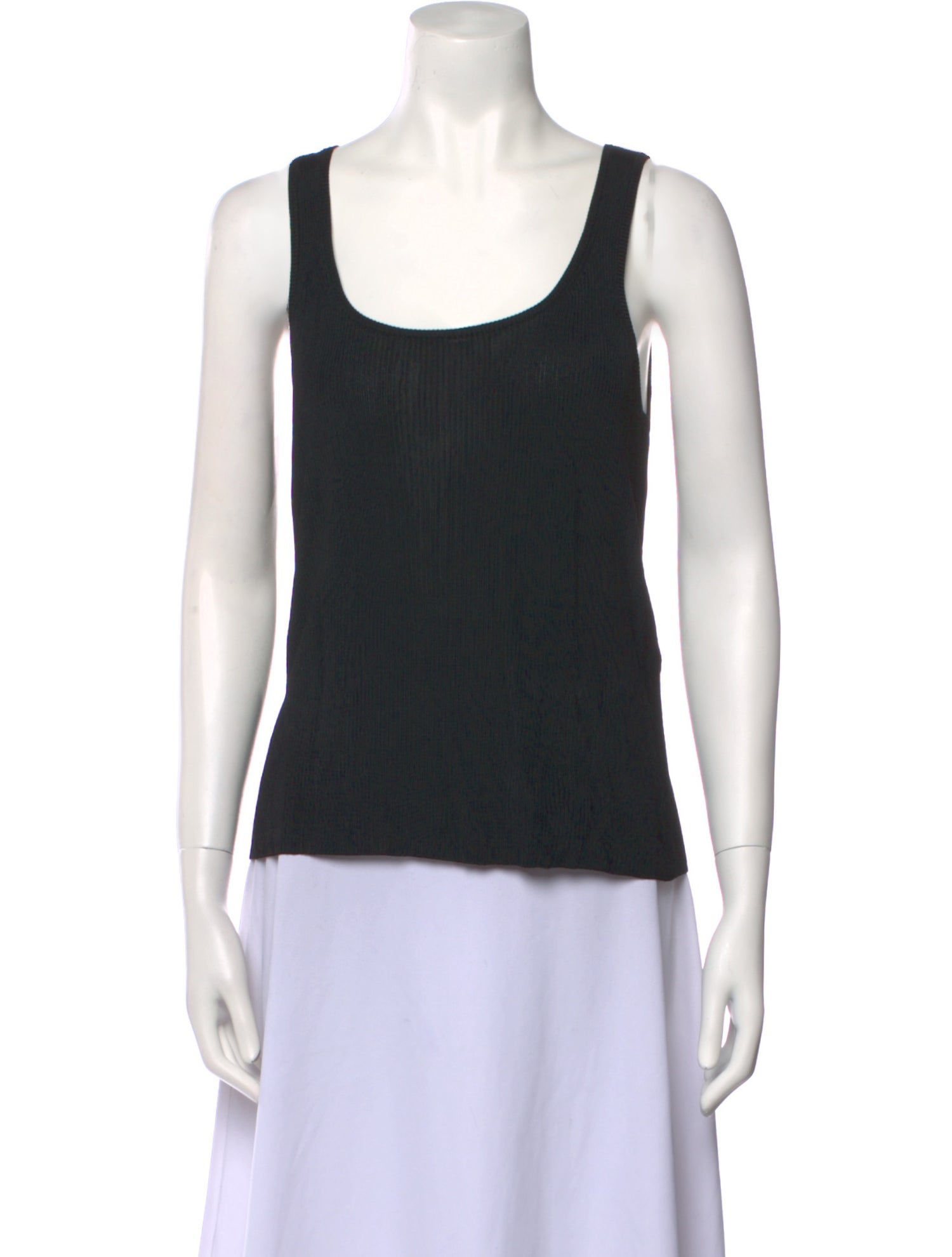 Donna Karan Scoop Neck Sleeveless Top