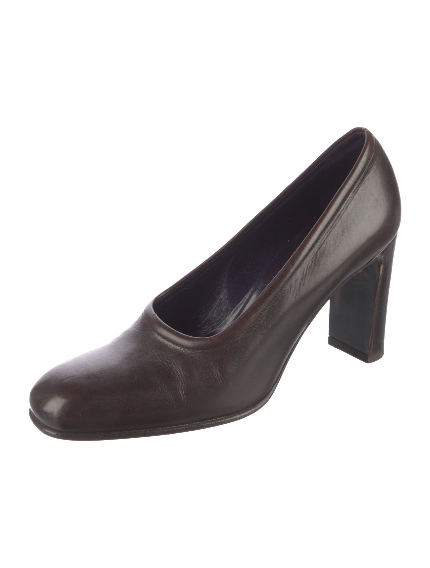 Donna Karan Leather Pumps