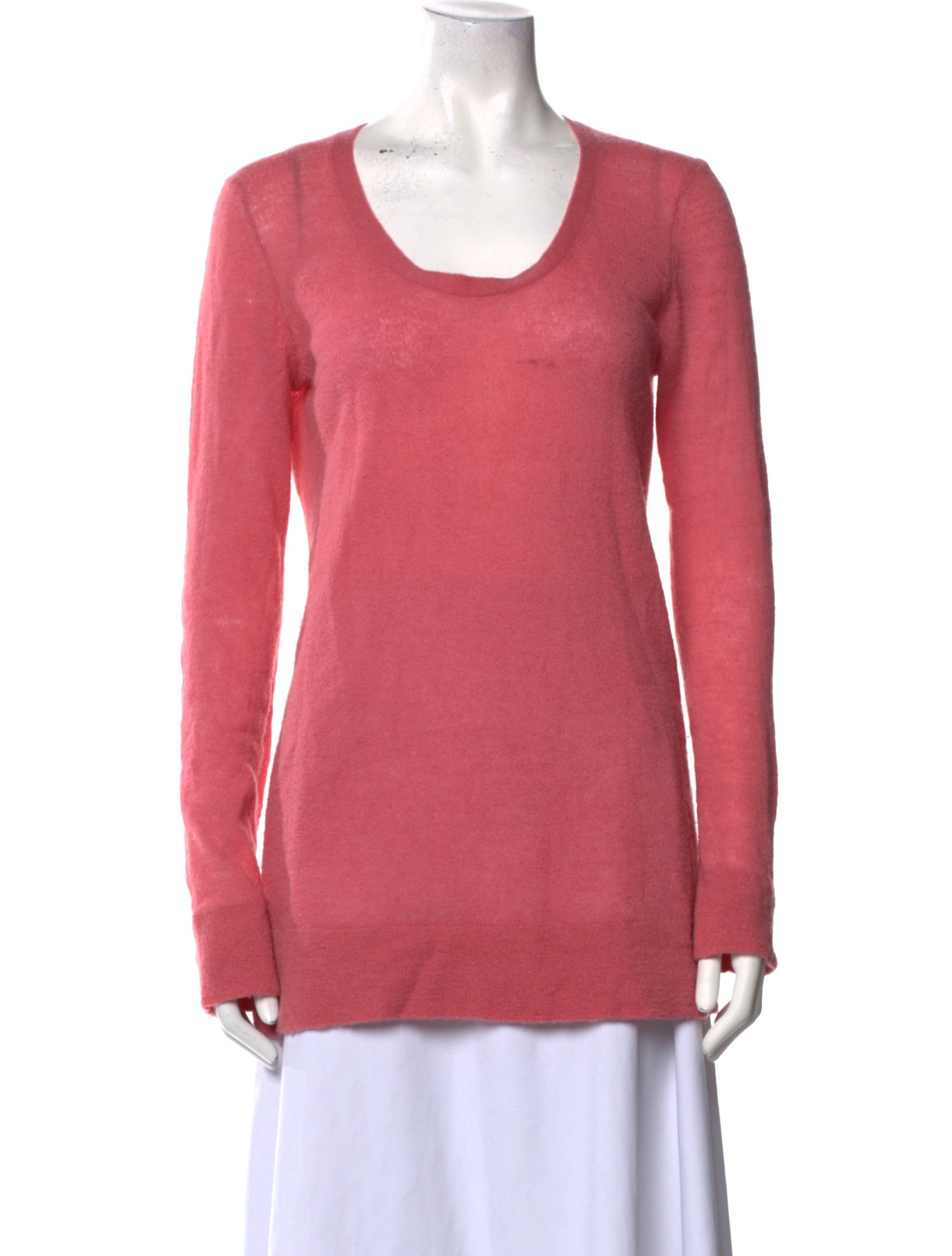 Donna Karan Cashmere Scoop Neck Sweater