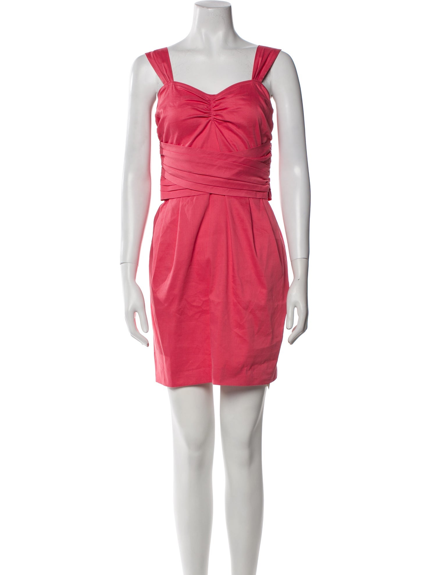 Donna Karan Square Neckline Mini Dress