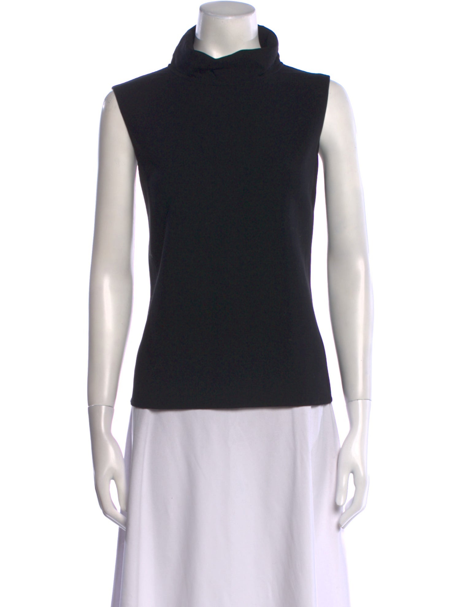 Donna Karan Wool Turtleneck Top