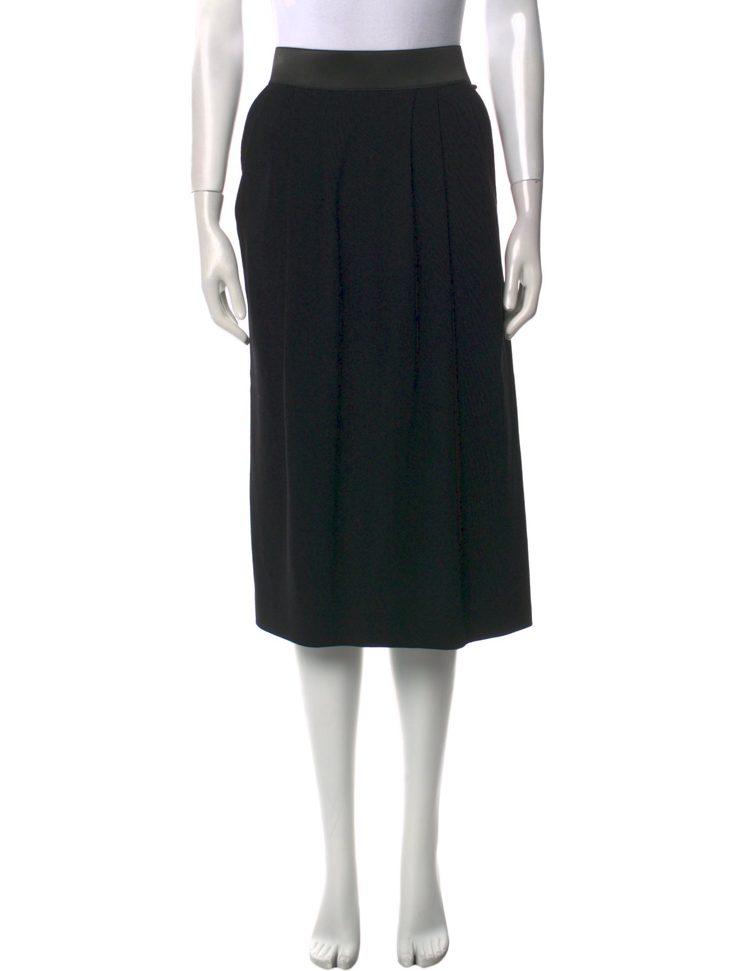 Donna Karan Wool Knee-Length Skirt