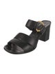 Donna Karan Leather Slides