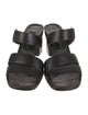 Donna Karan Leather Slides