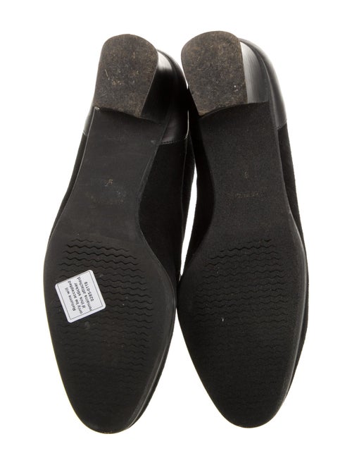 Donna Karan Suede Lace-Up Boots