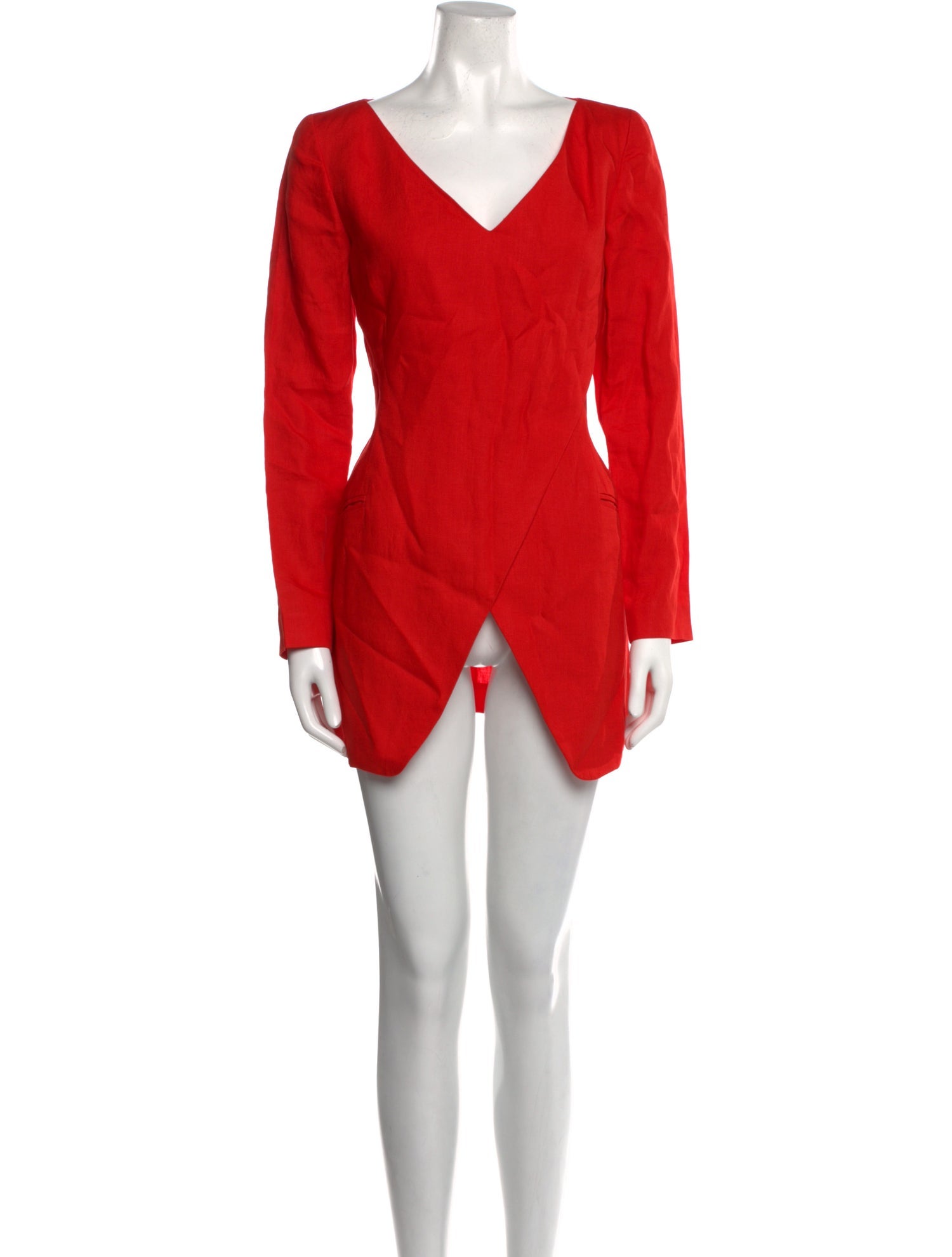 Donna Karan Linen Mini Dress