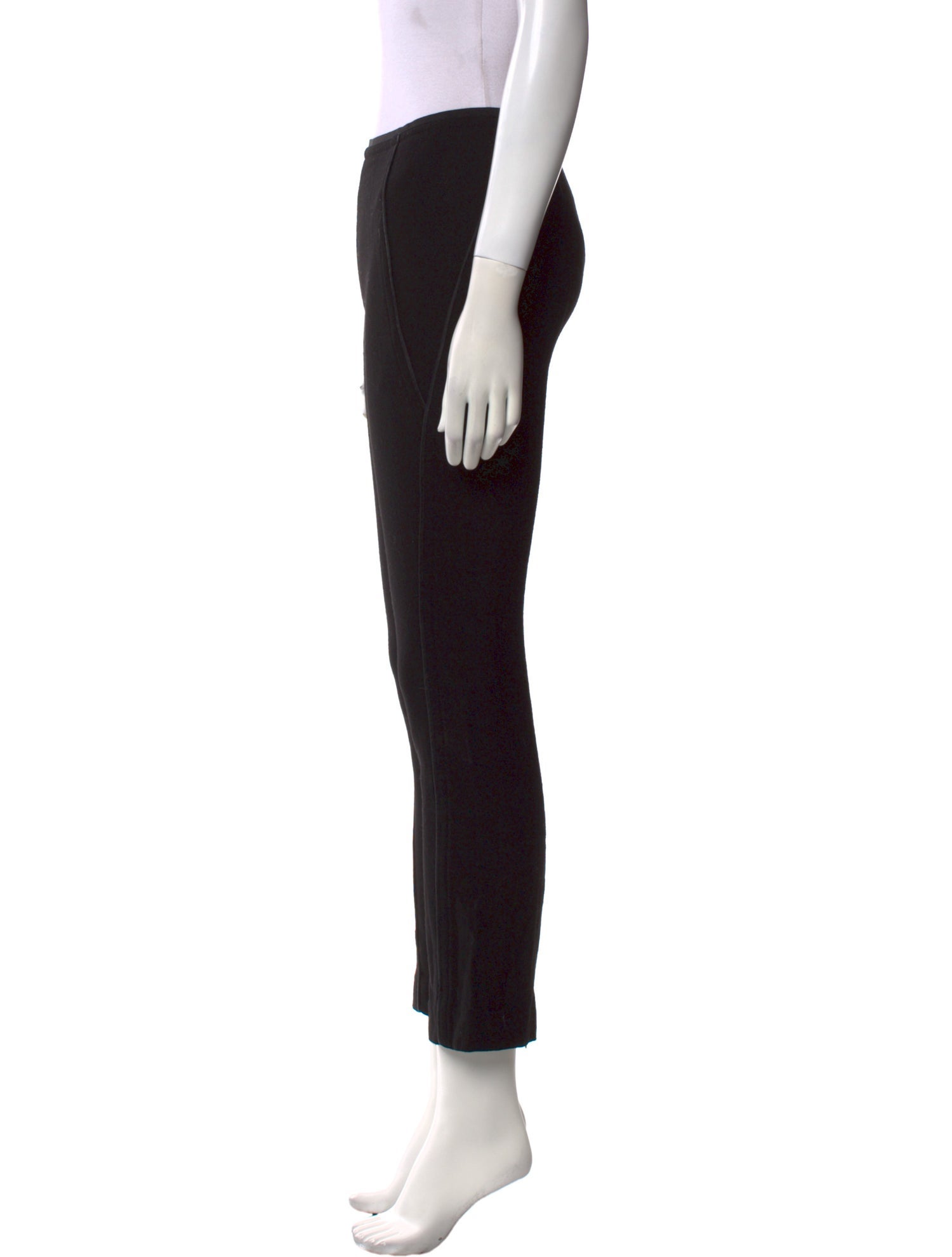 Donna Karan Wool Straight Leg Pants