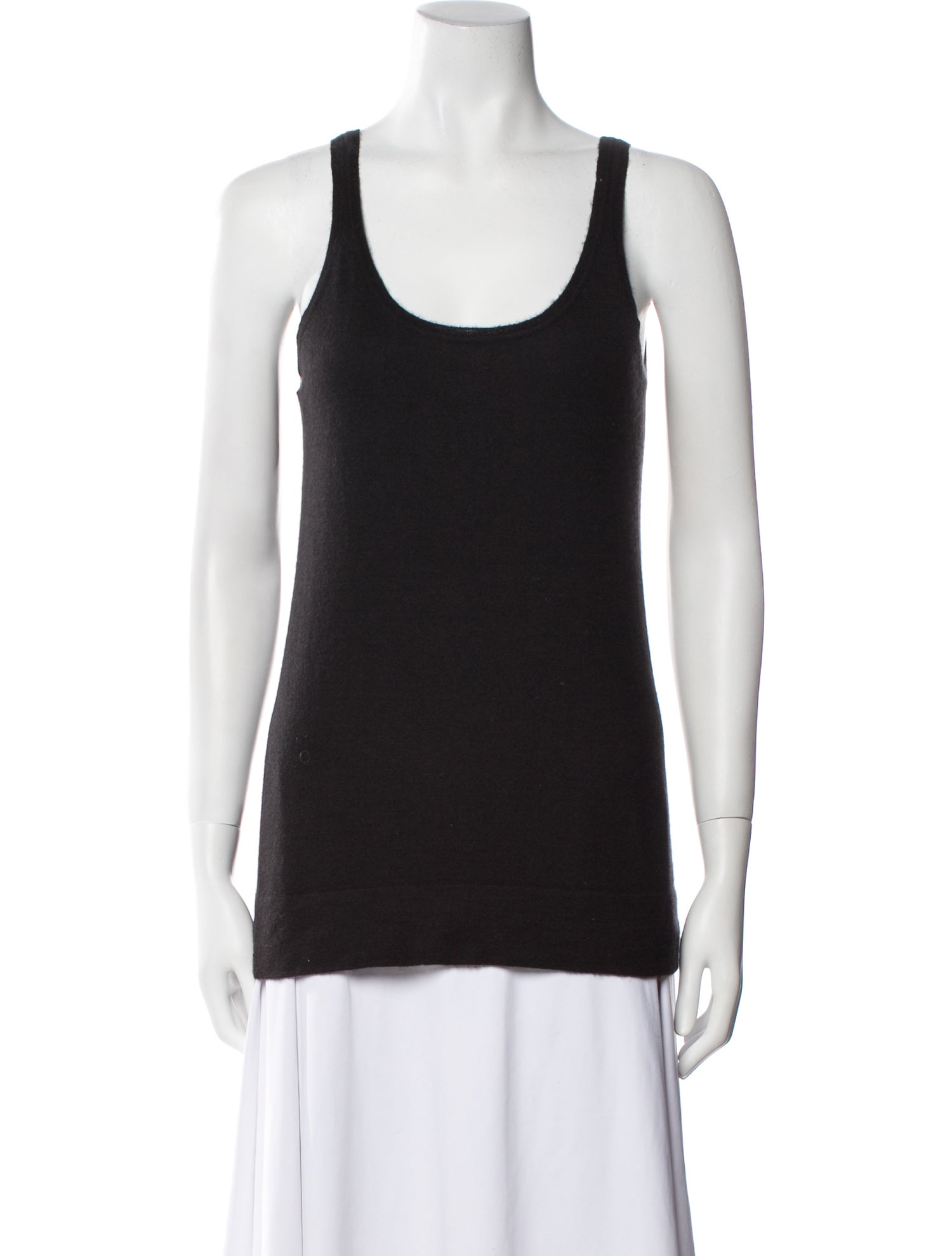 Donna Karan Scoop Neck Sleeveless Top