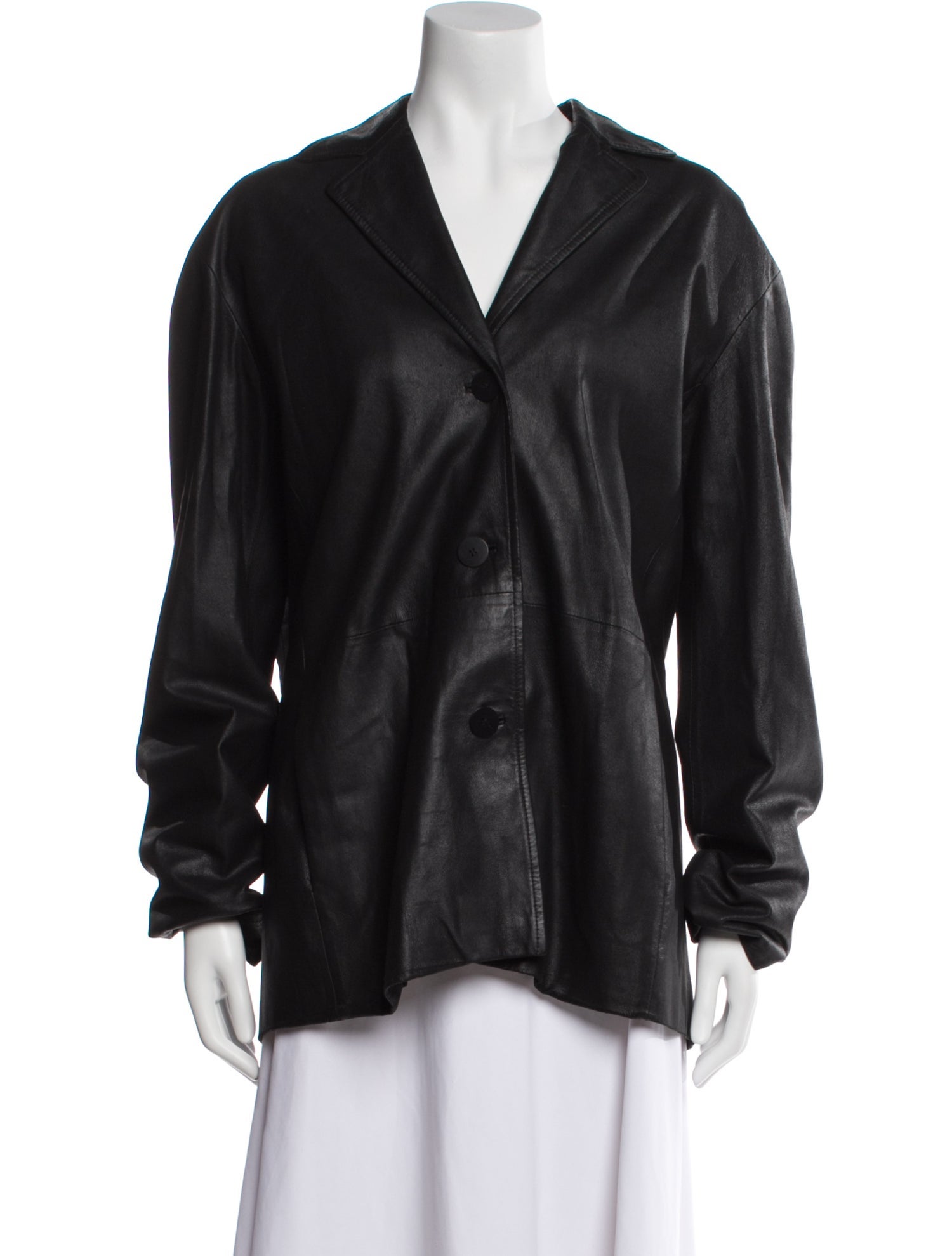 Donna Karan Goat Leather Jacket