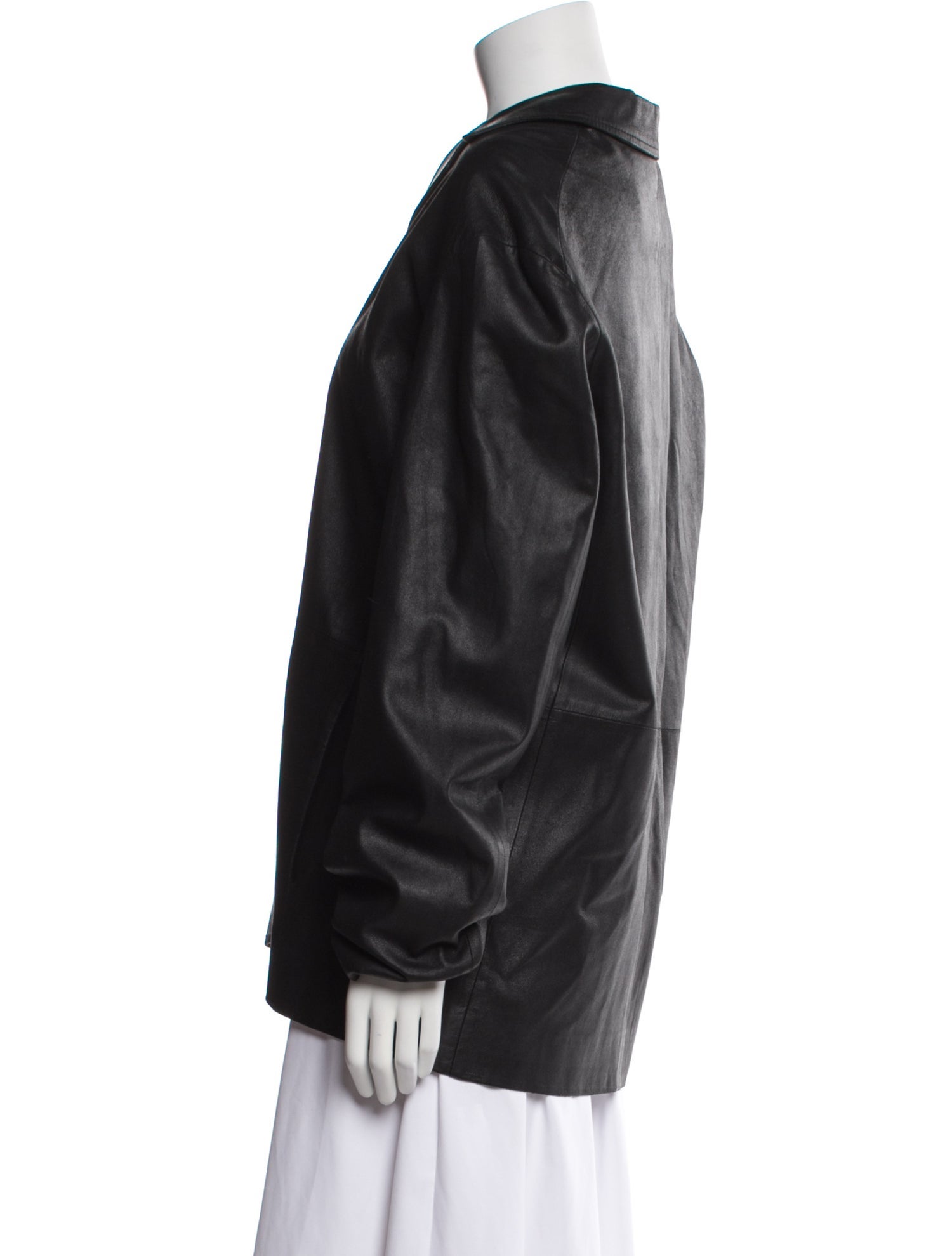 Donna Karan Goat Leather Jacket