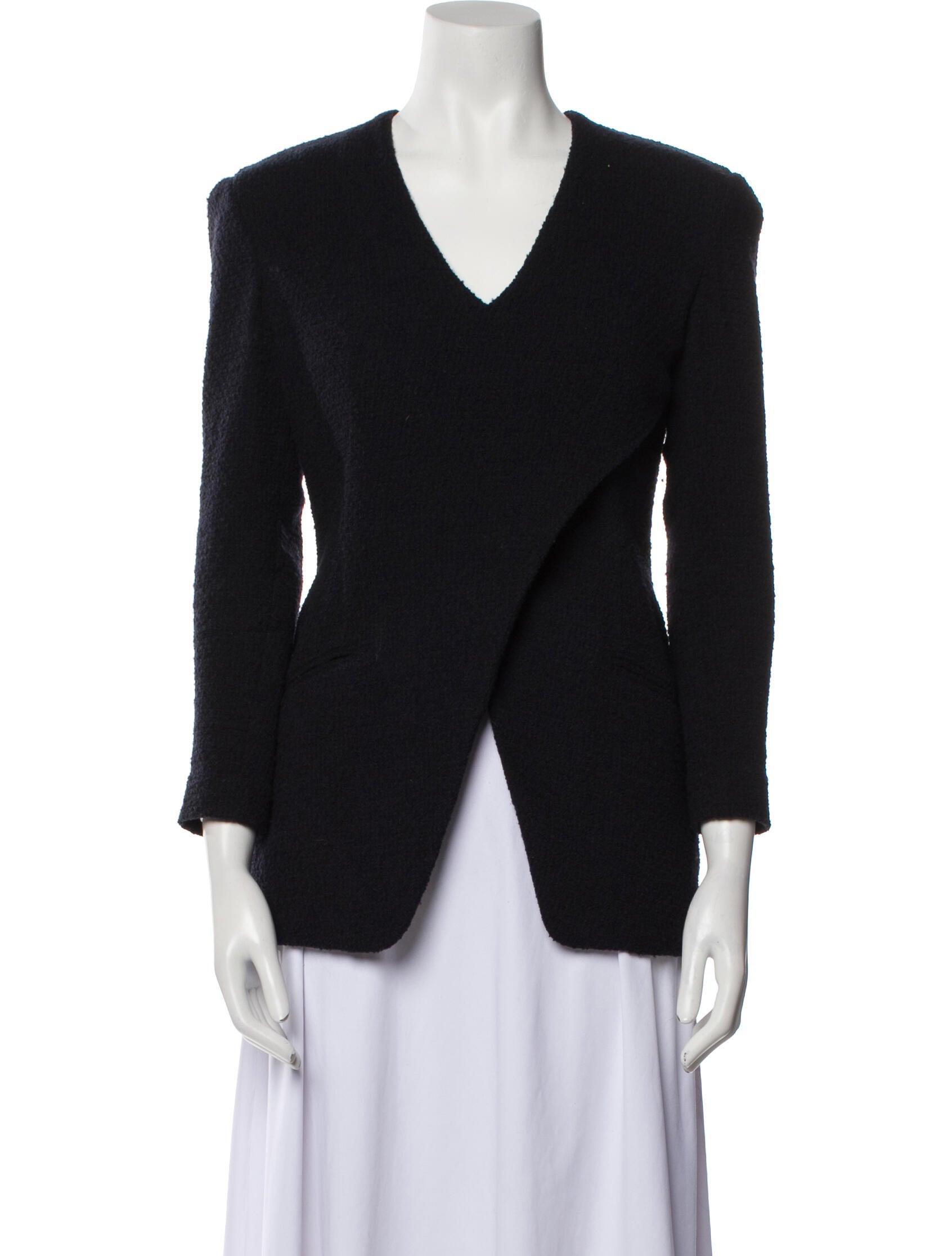 Donna Karan Vintage Wool Evening Jacket