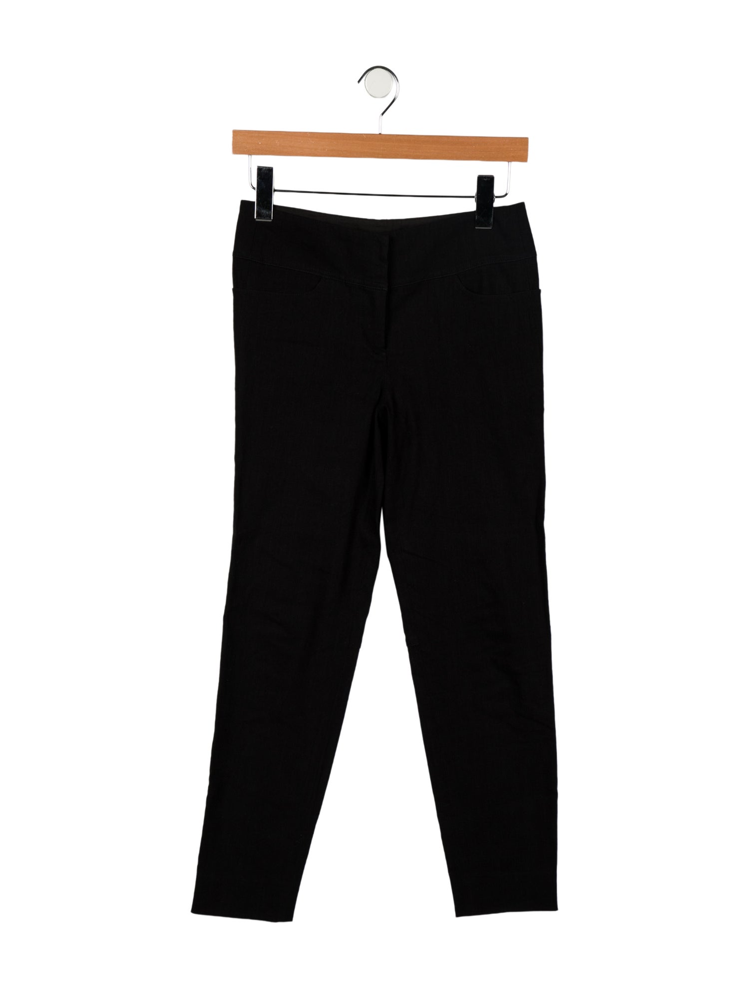 Donna Karan Mid-Rise Skinny Leg Jeans