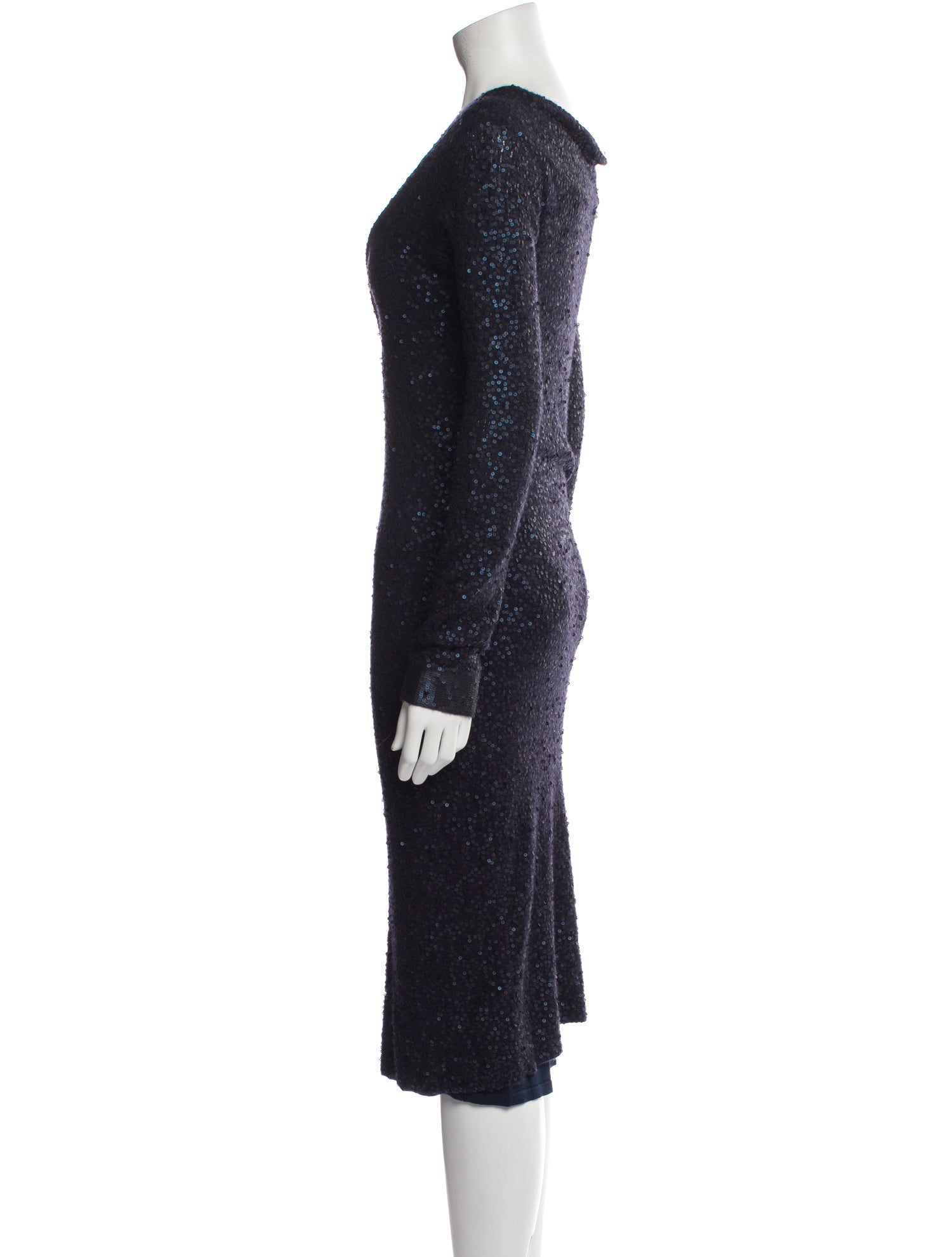 Donna Karan Cashmere Knee-Length Dress