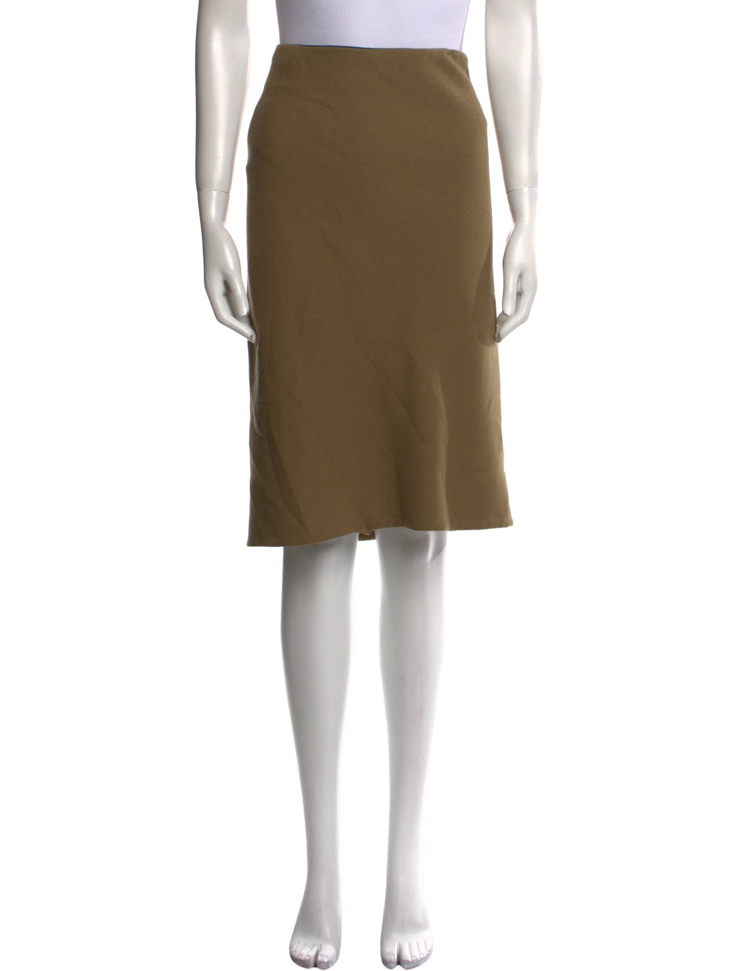 Donna Karan Wool Knee-Length Skirt
